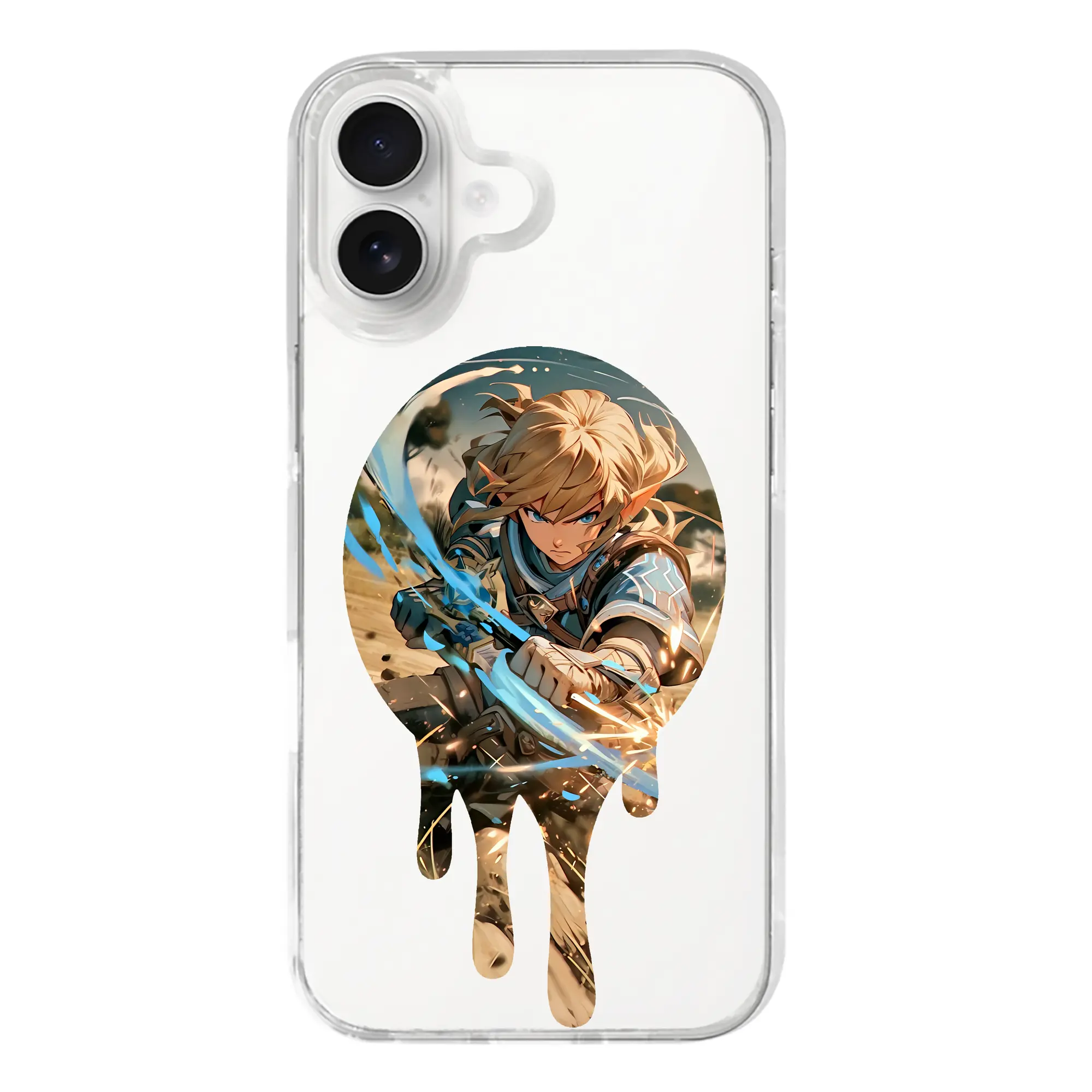 ゼルダの伝説 グッズ,リンク - iPhone 17シリーズ 透明スマホケース – 薄型・耐衝撃・精密フィット保護カバー